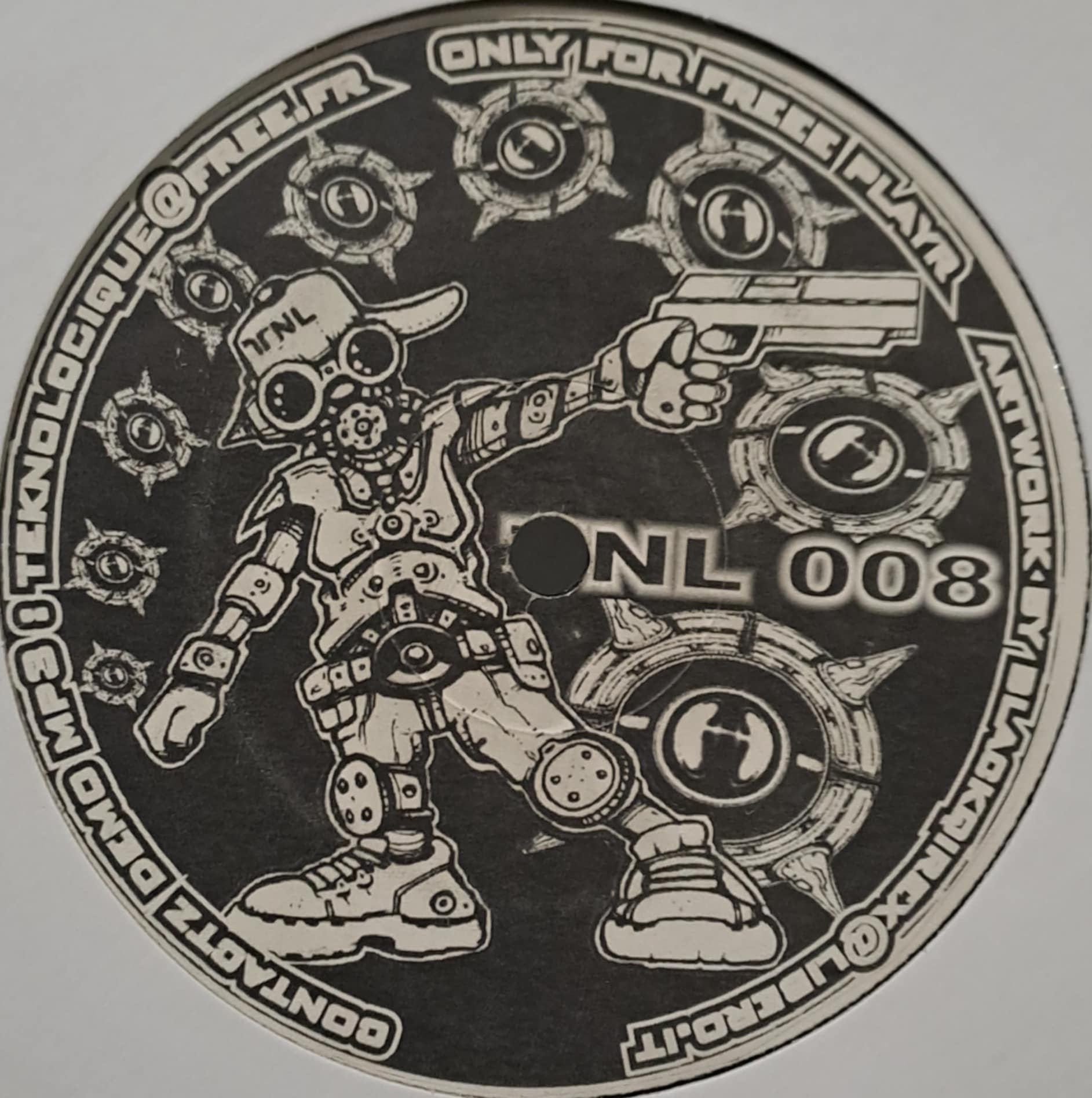Tek No Logique 008 - vinyle freetekno