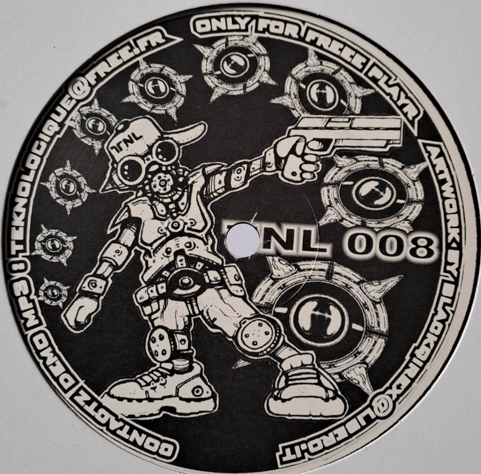 Tek No Logique 008 - vinyle freetekno