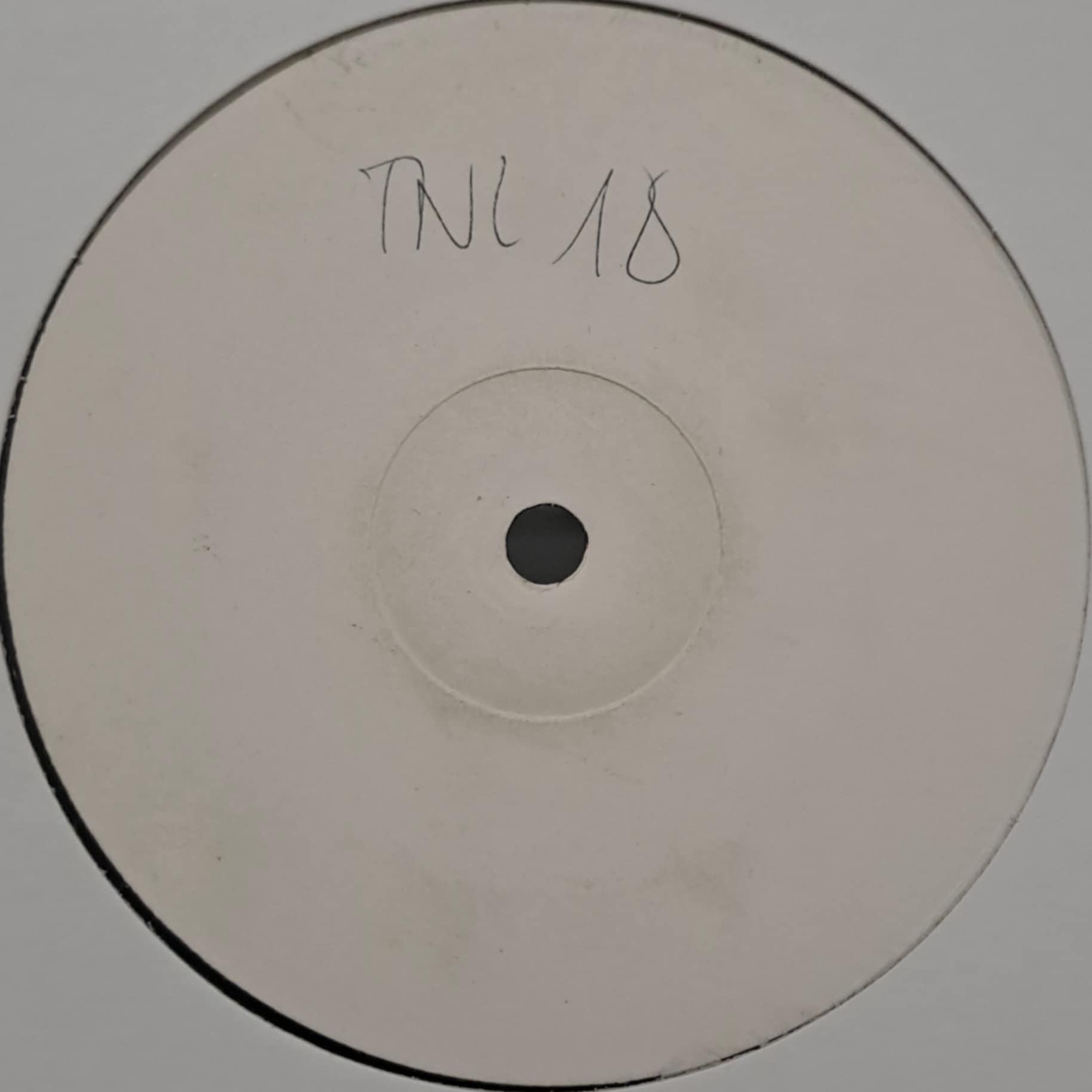 Tek No Logique 018 (white label) - vinyle freetekno