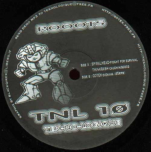 Tek No Logique 10 - vinyle freetekno