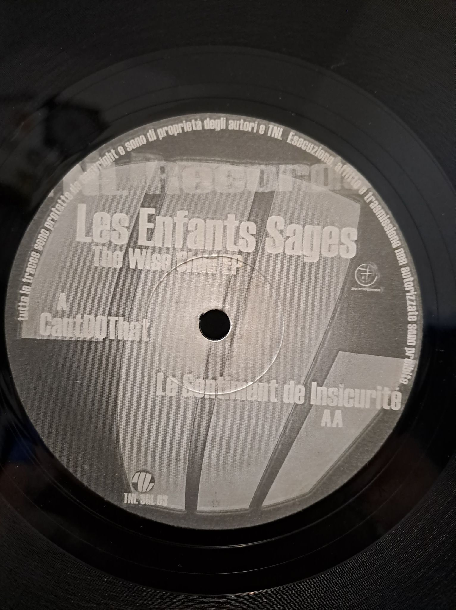 Tek No Logique SGL 03 - vinyle freetekno