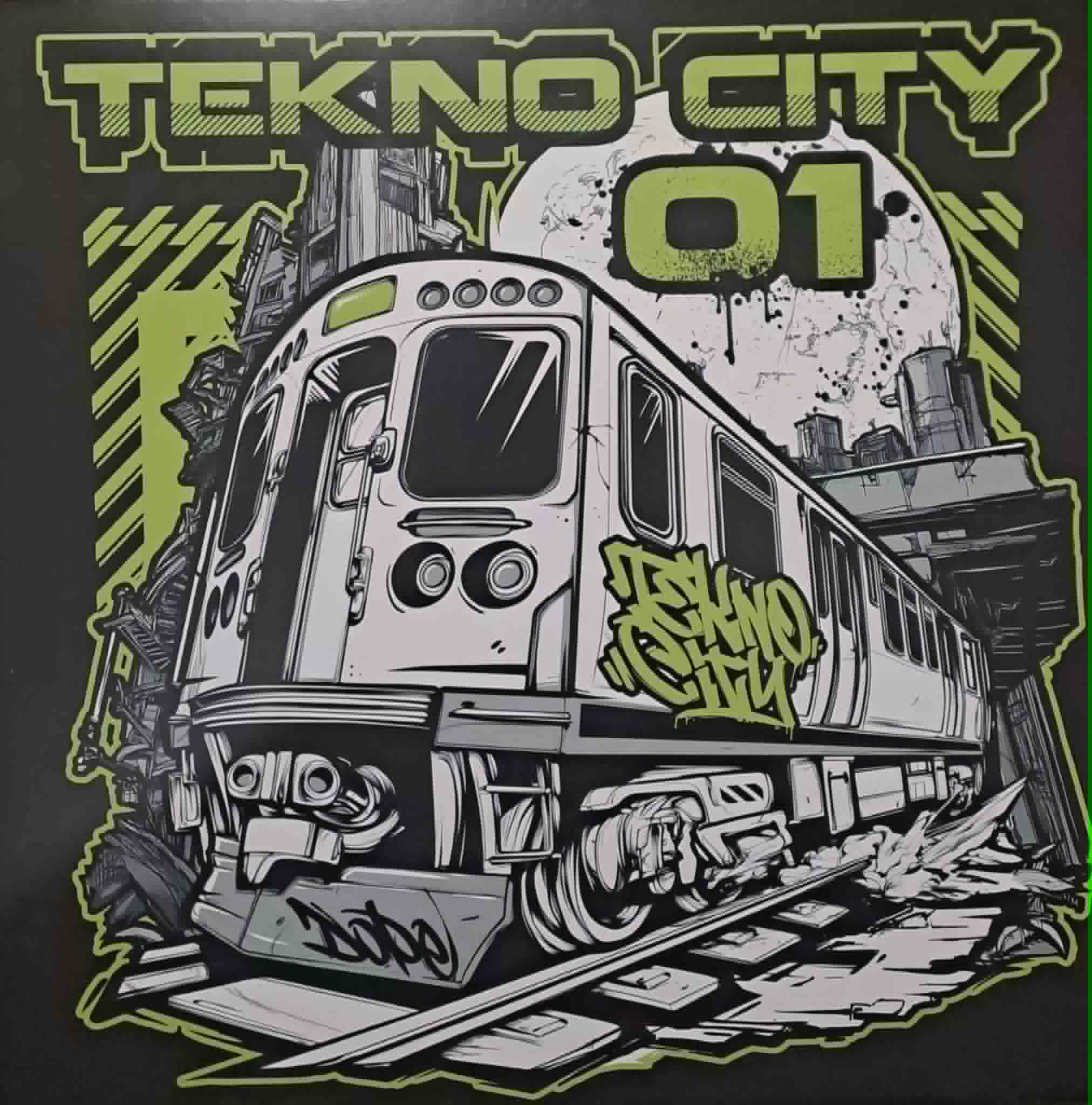 Tekno City 01 - vinyle freetekno