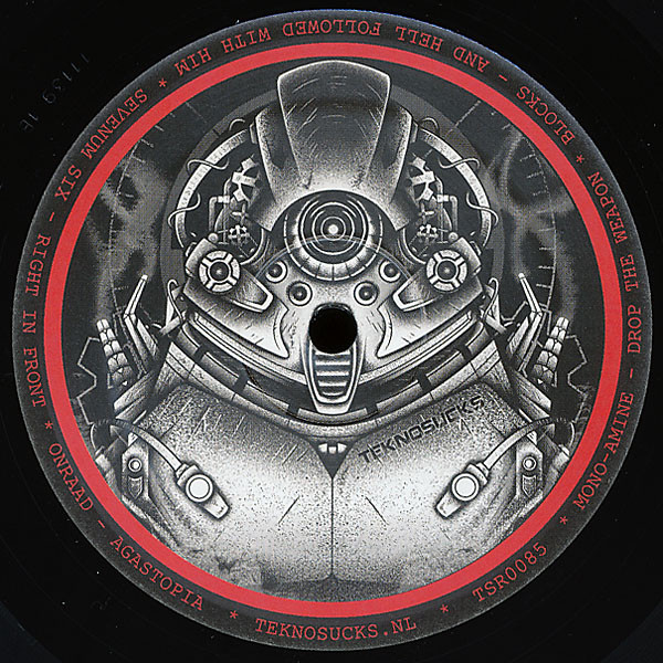 Tekno Sucks Records 085 RP (toute dernière copie en stock) - vinyle acid