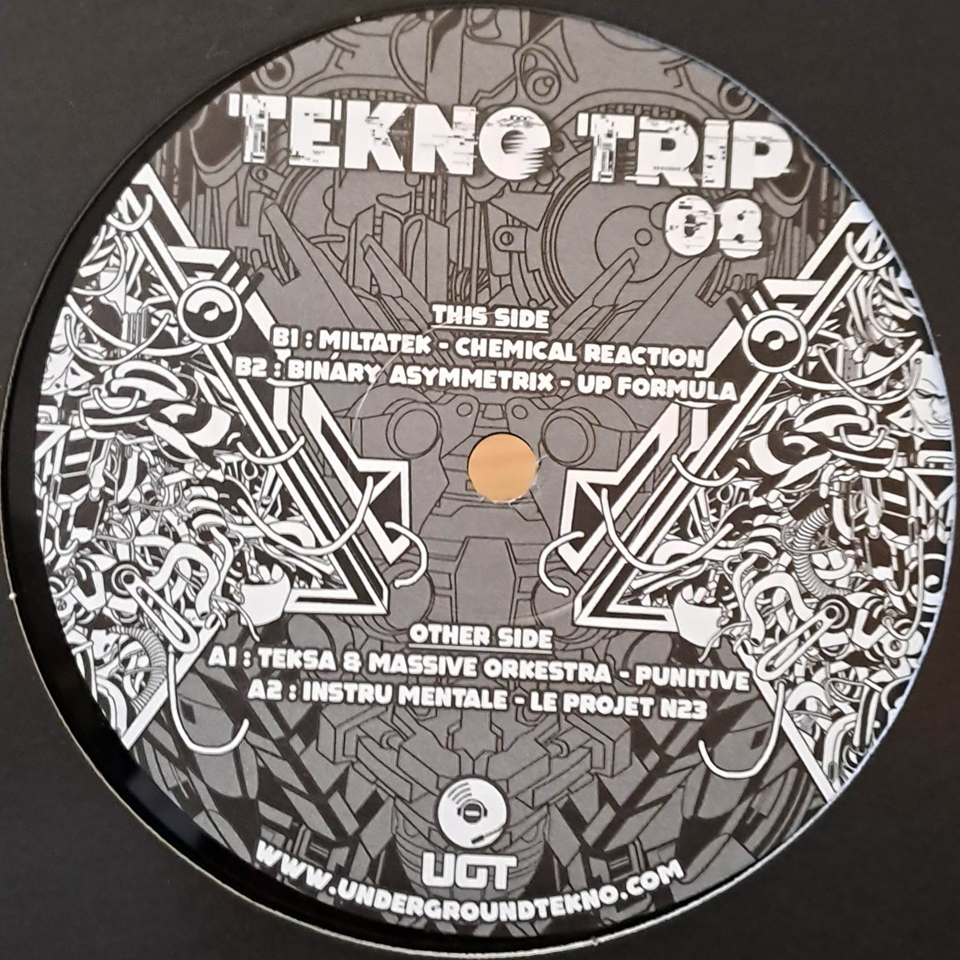 Tekno Trip 08 (dernières copies en stock) - vinyle freetekno