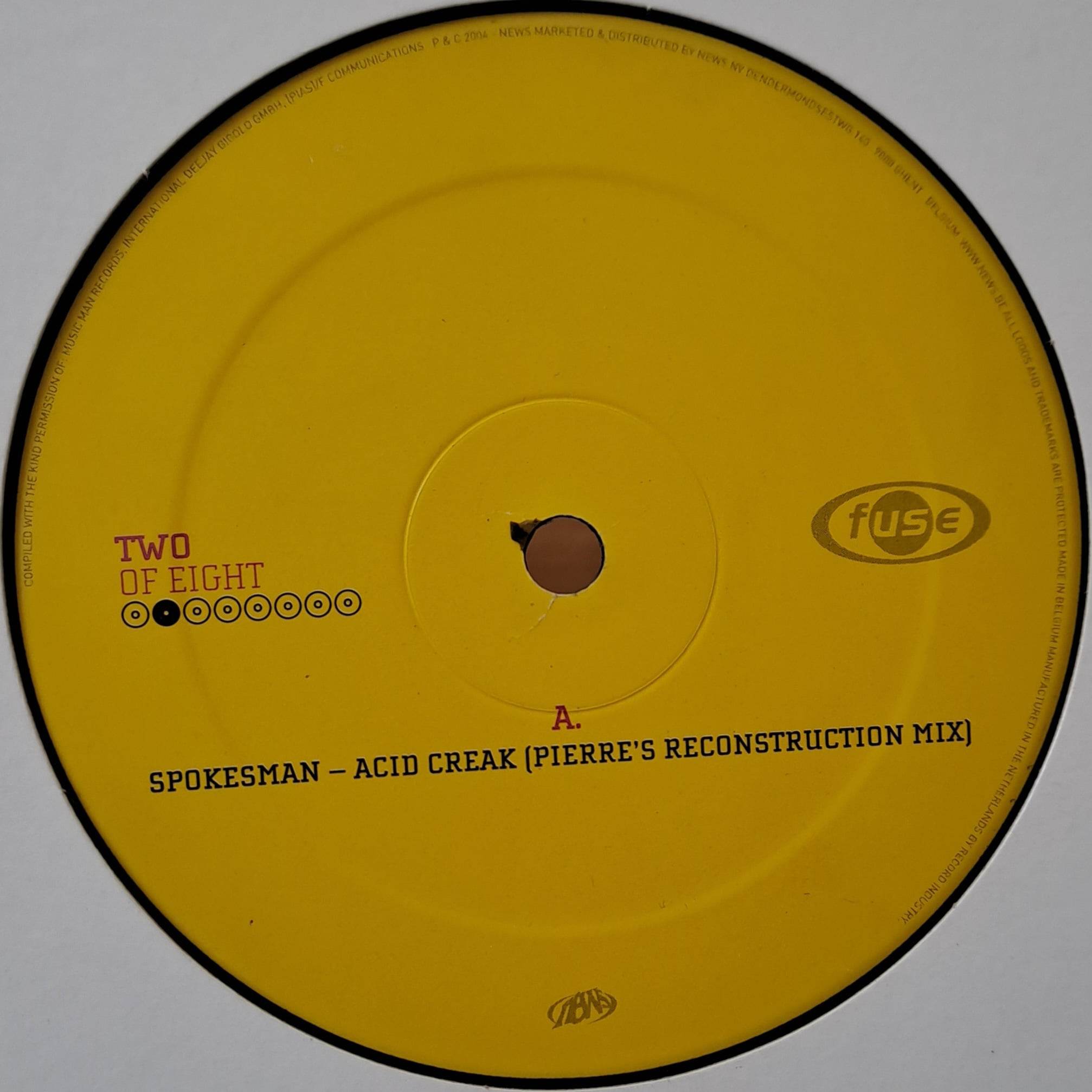 Ten Years Techno Music (Two Of Eight) - vinyle acid