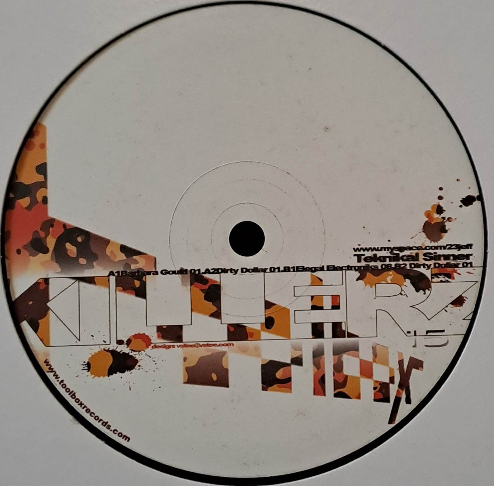 Toolbox Killerz 15 - vinyle freetekno