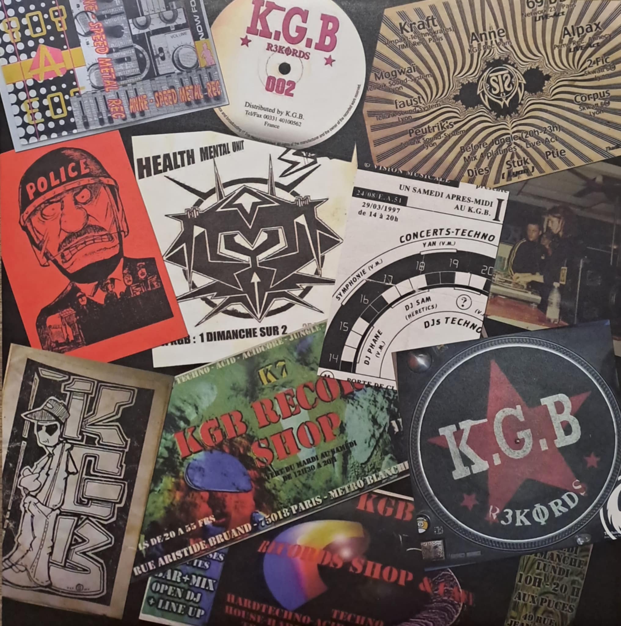 Toolbox Killerz 23 (RP KGB 002) - vinyle freetekno