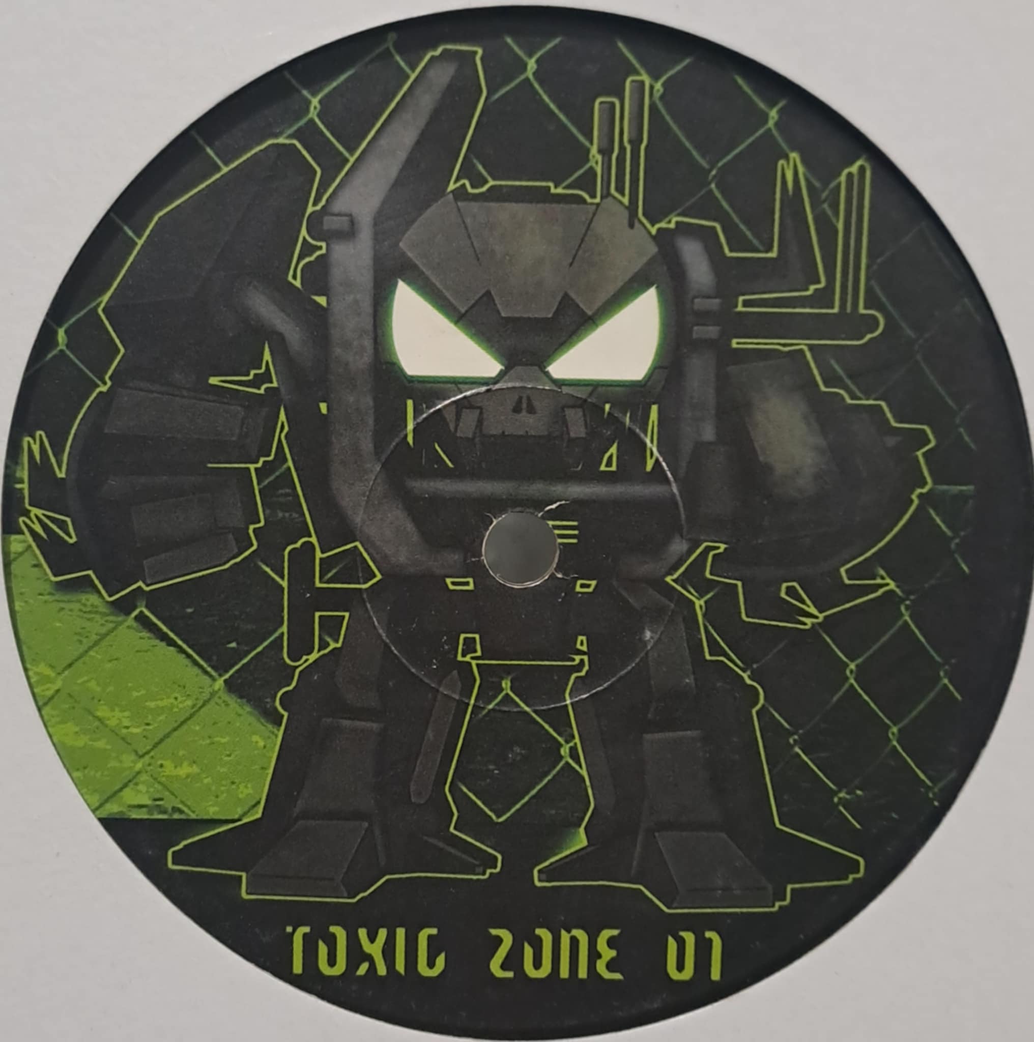 Toxic Zone 01 - vinyle freetekno