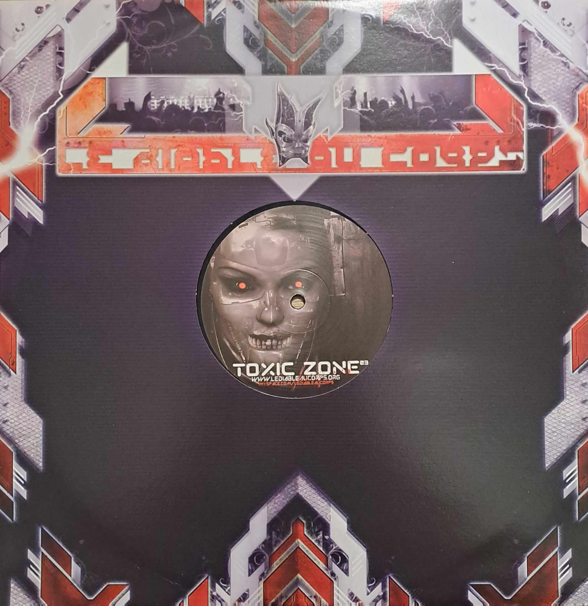 Toxic Zone 03 (dernières copies en stock) - vinyle freetekno