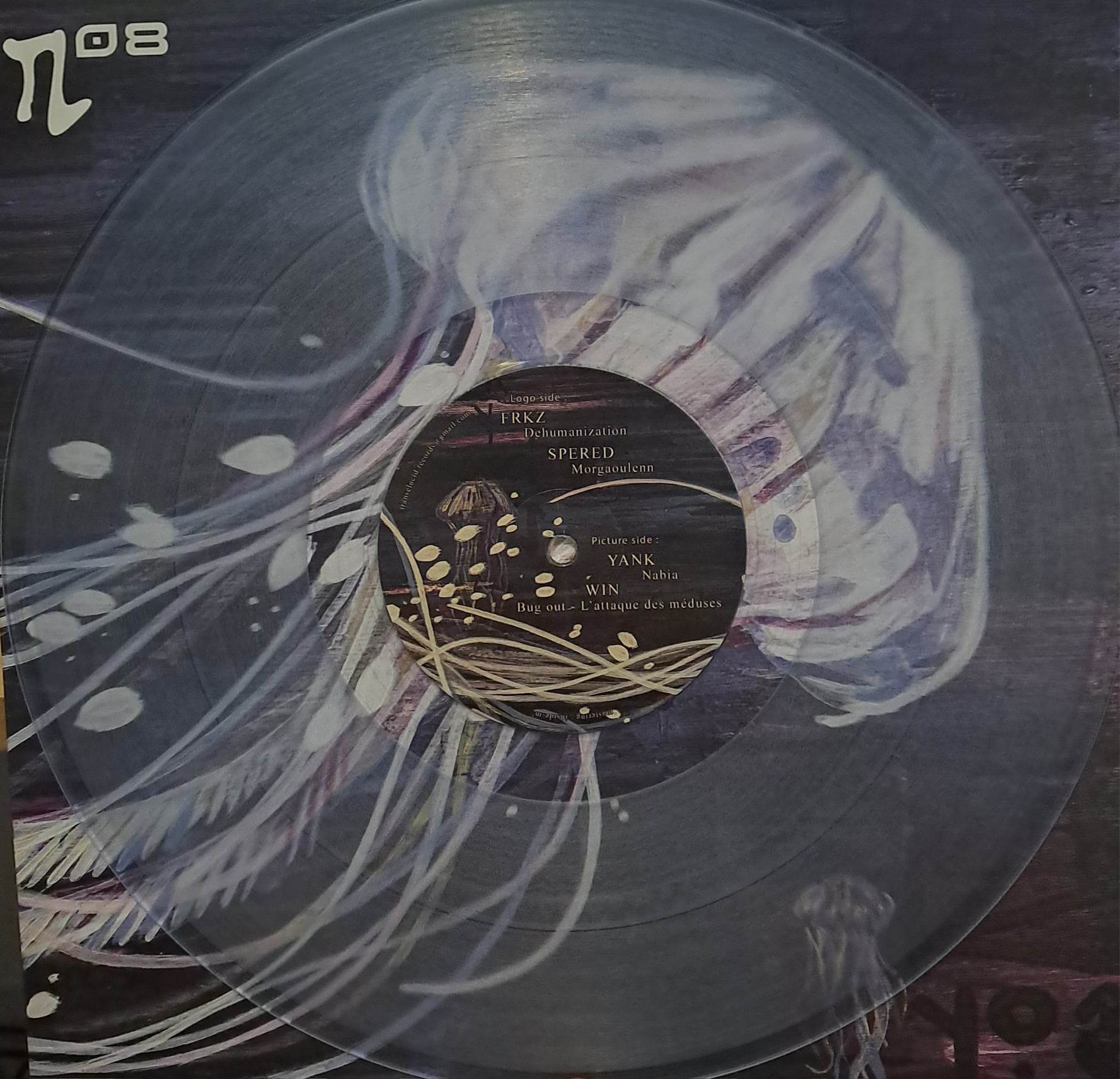 Transelucid 08 (dernières copies en stock) - vinyle hard techno