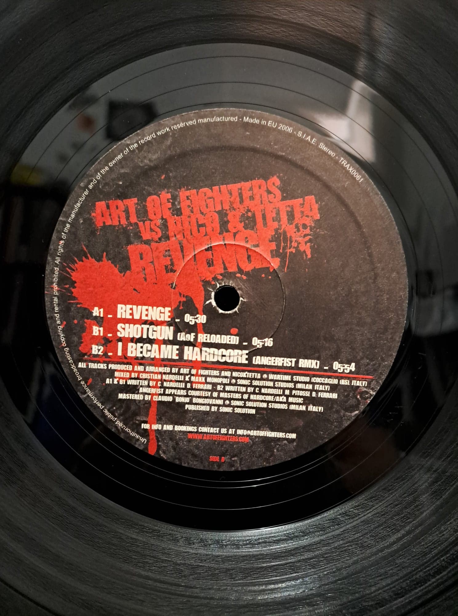 Traxtorm 61 - vinyle gabber