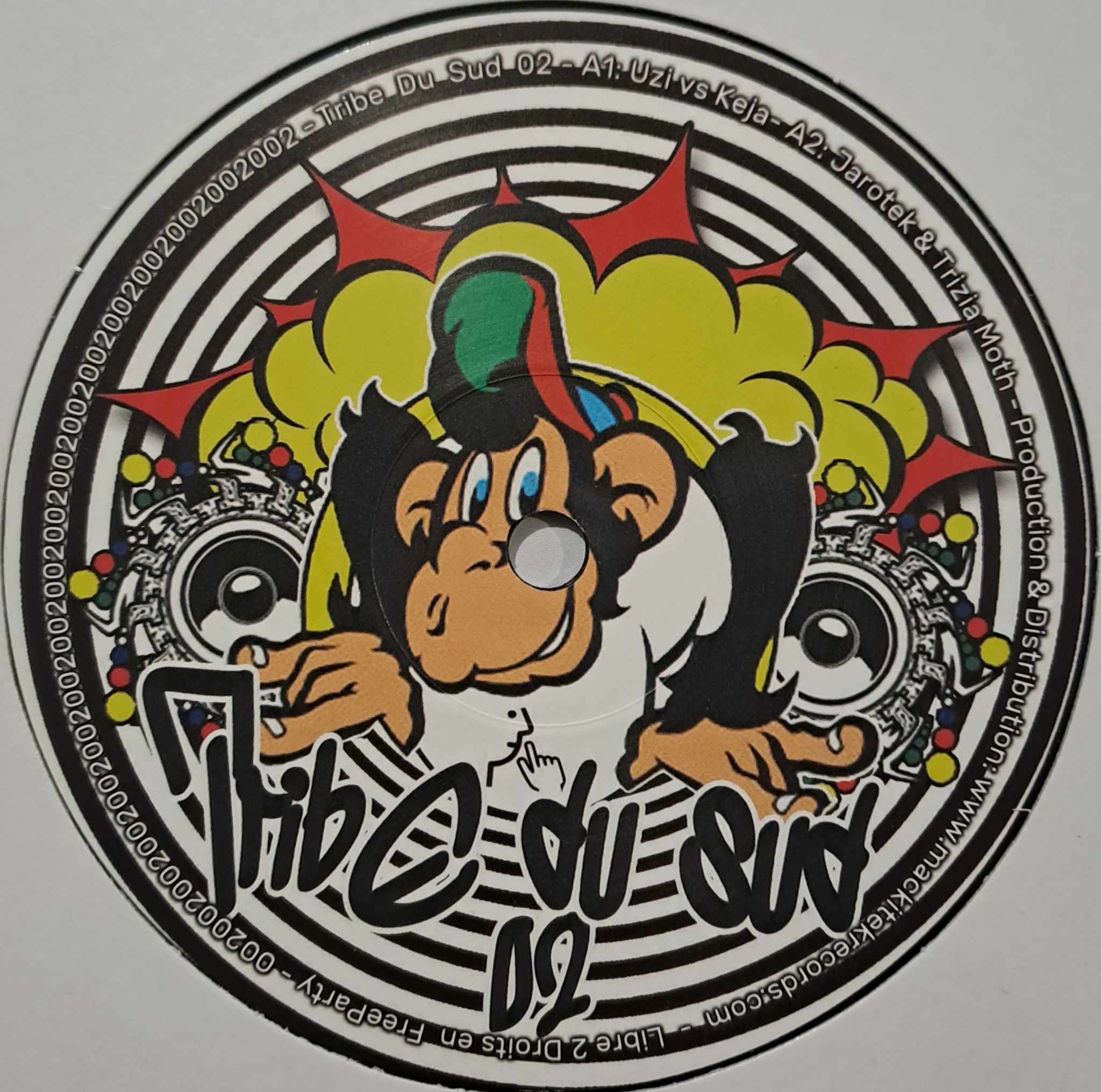 Tribe Du Sud 02 (toute dernière copie en stock) - vinyle freetekno
