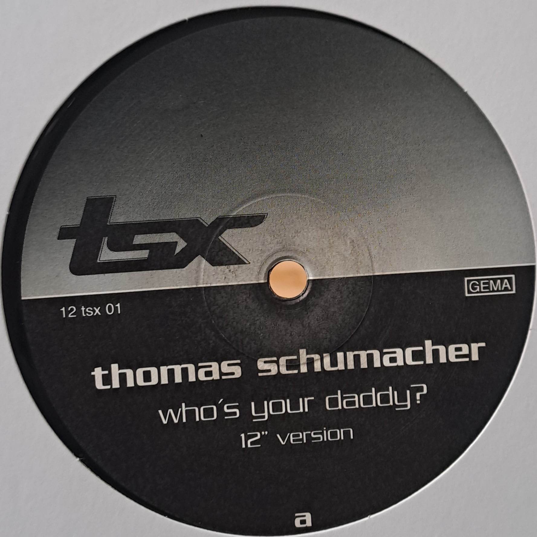 TSX Recordings 01 - vinyle techno