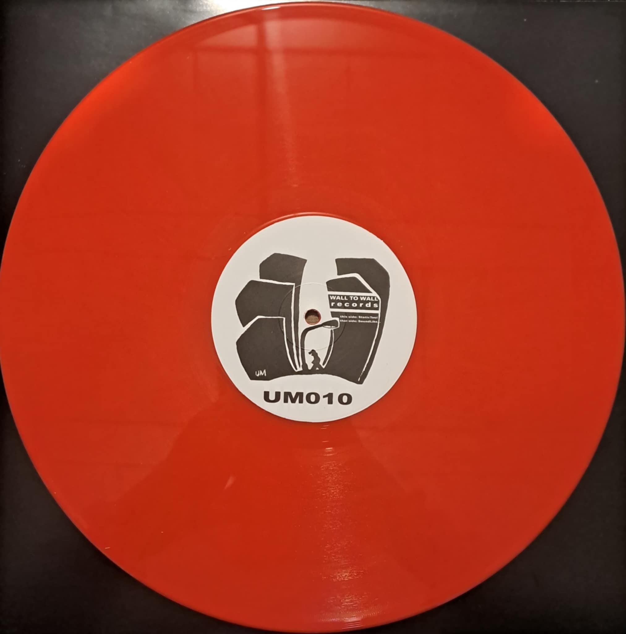 Underground Music 10 Red (RP Brick 001) - vinyle freetekno