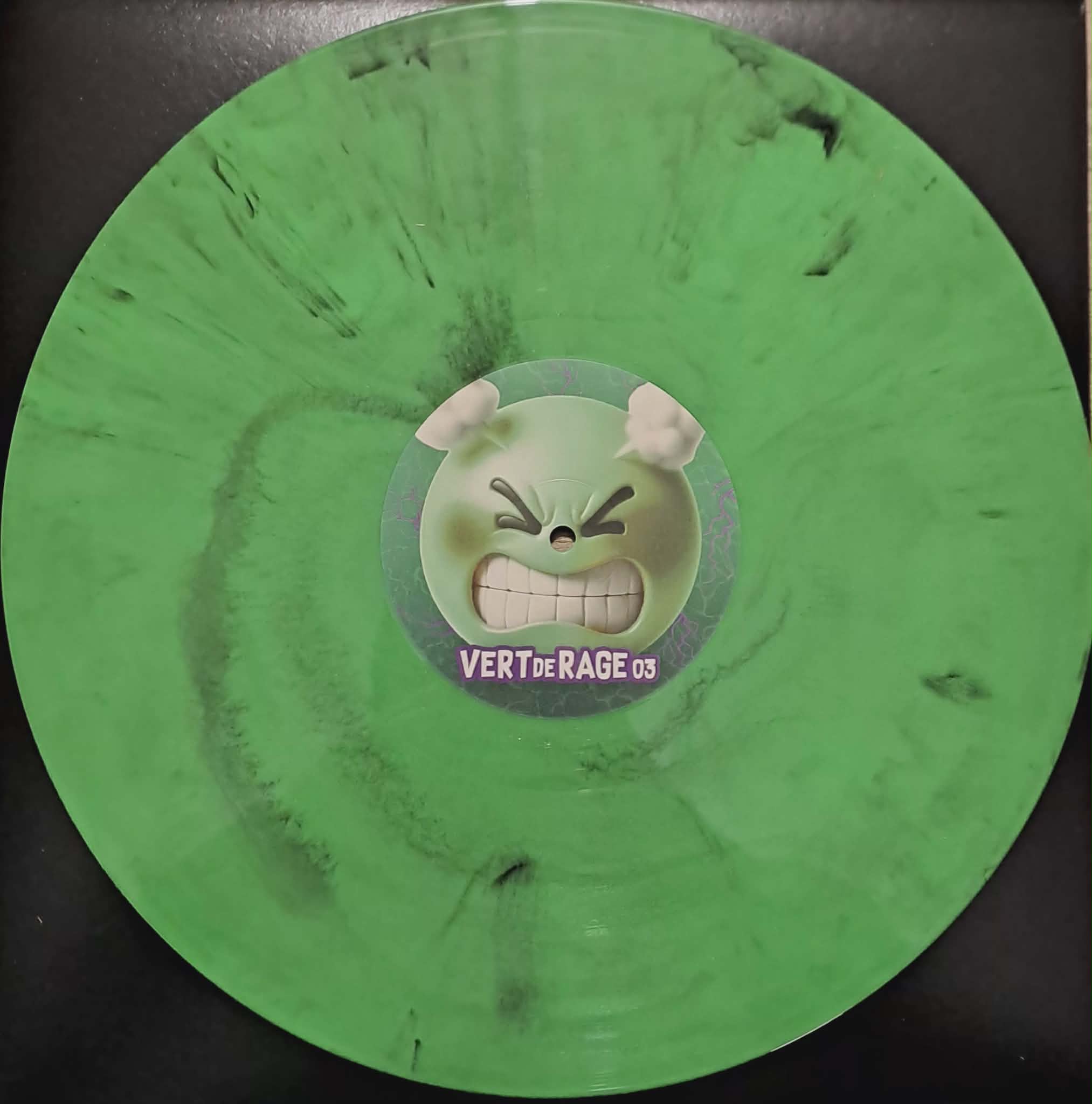 Vert De Rage 03 - vinyle freetekno