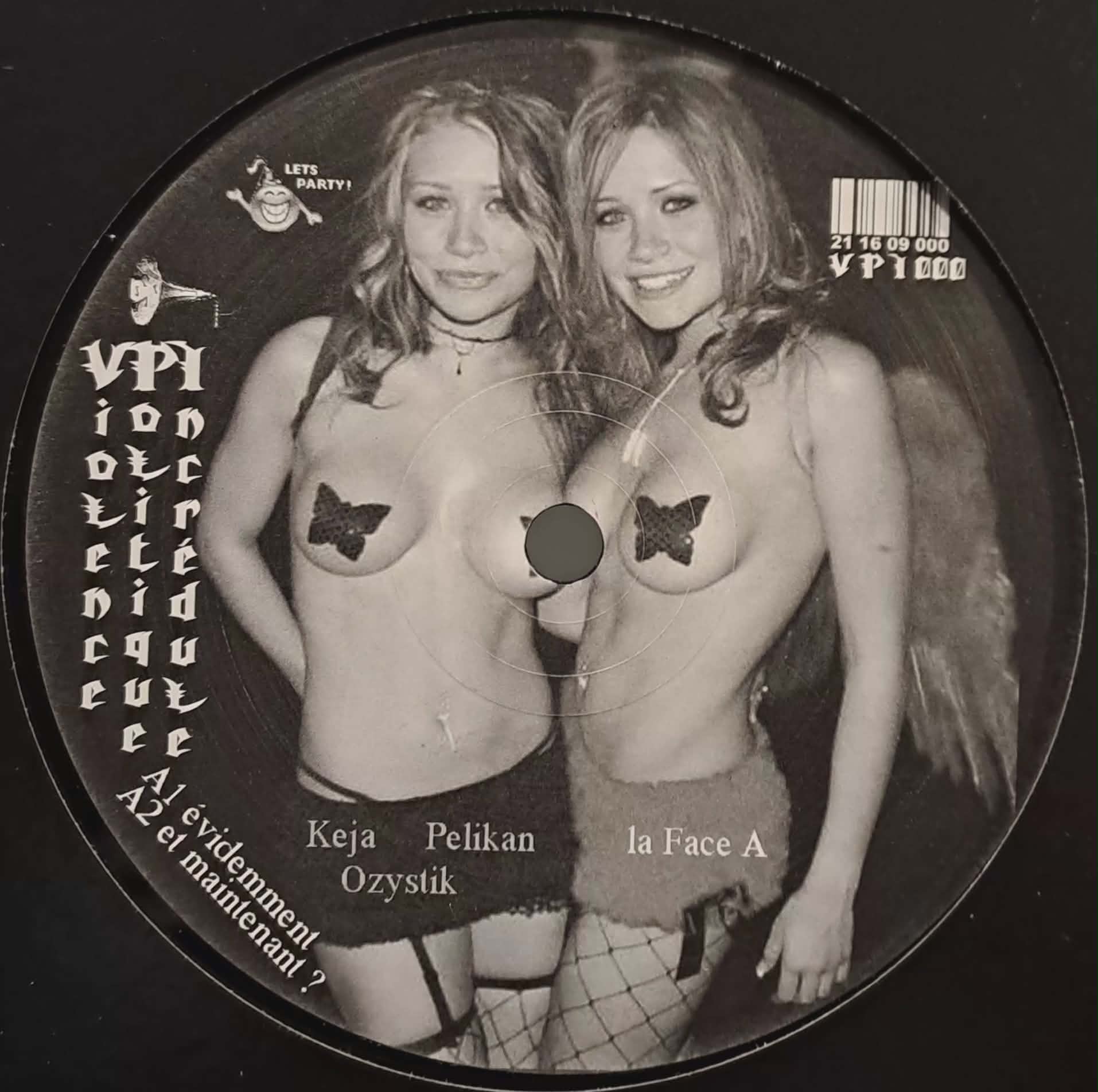 Violence Politique Incredule 000 - vinyle freetekno