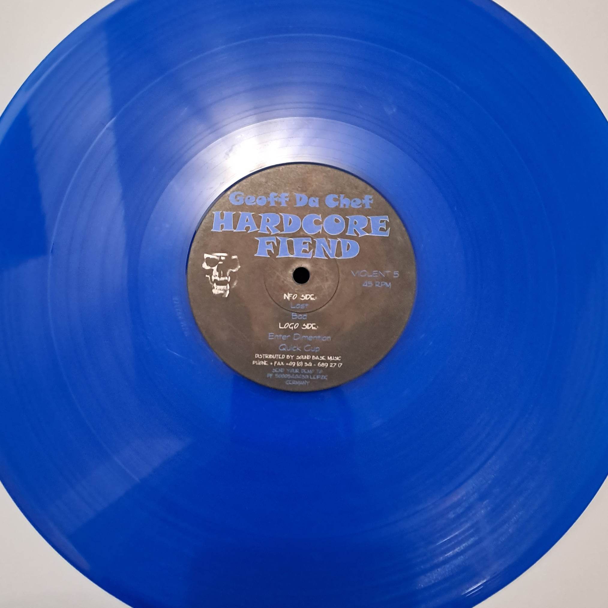 Violent 05 (bleu) - vinyle hardcore
