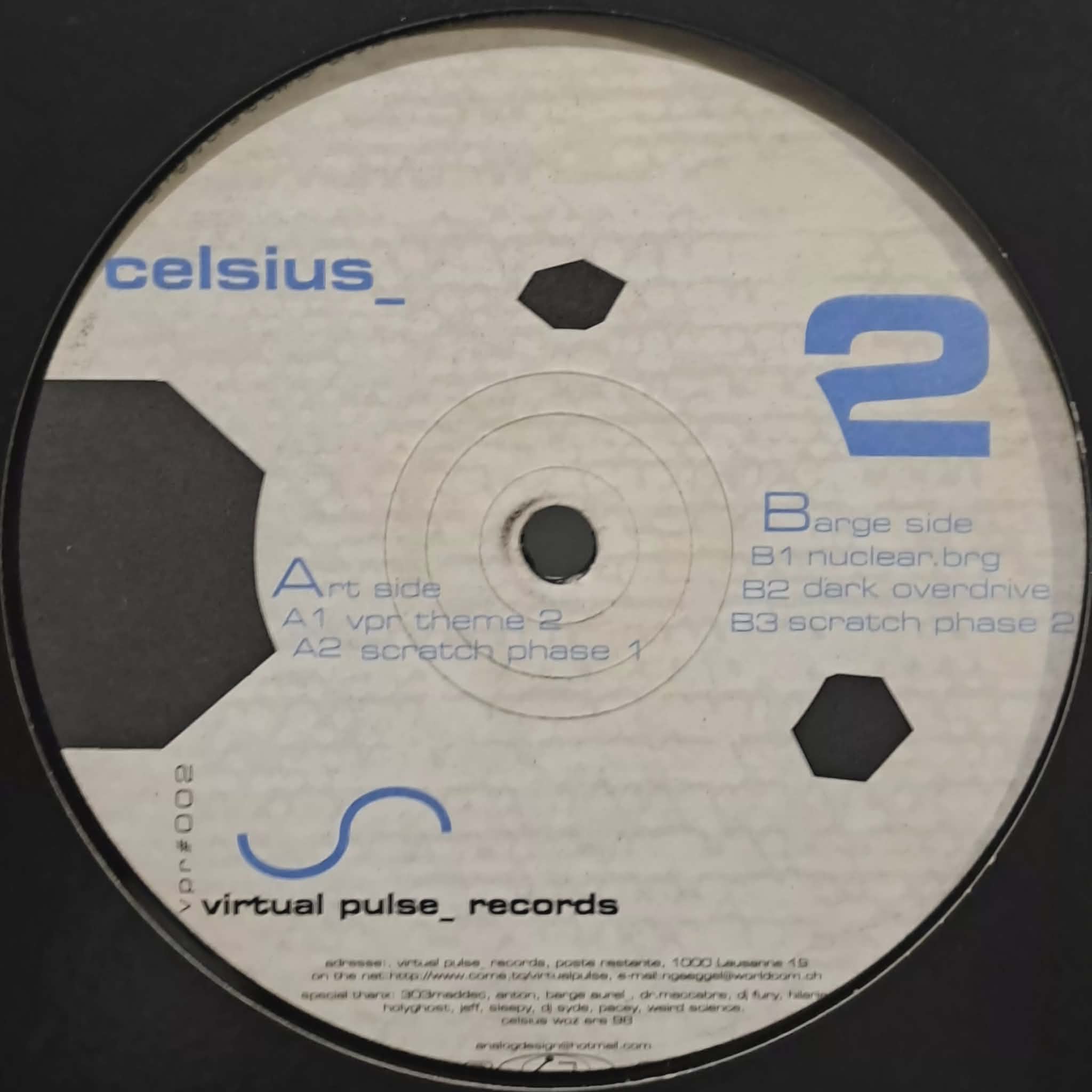 Virtual Pulse 002 - vinyle hardcore