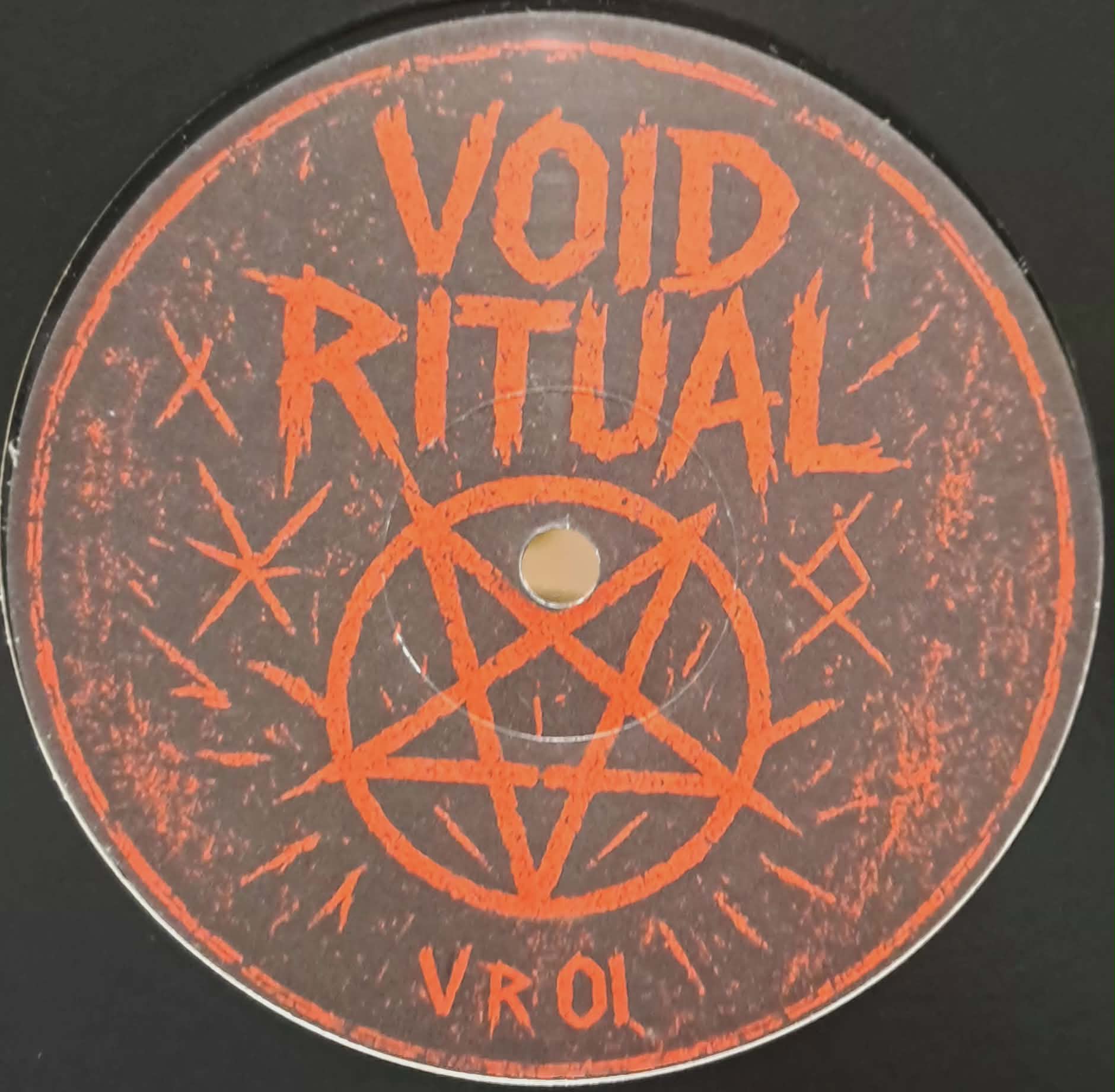 Void Ritual 01 Black - vinyle hardcore