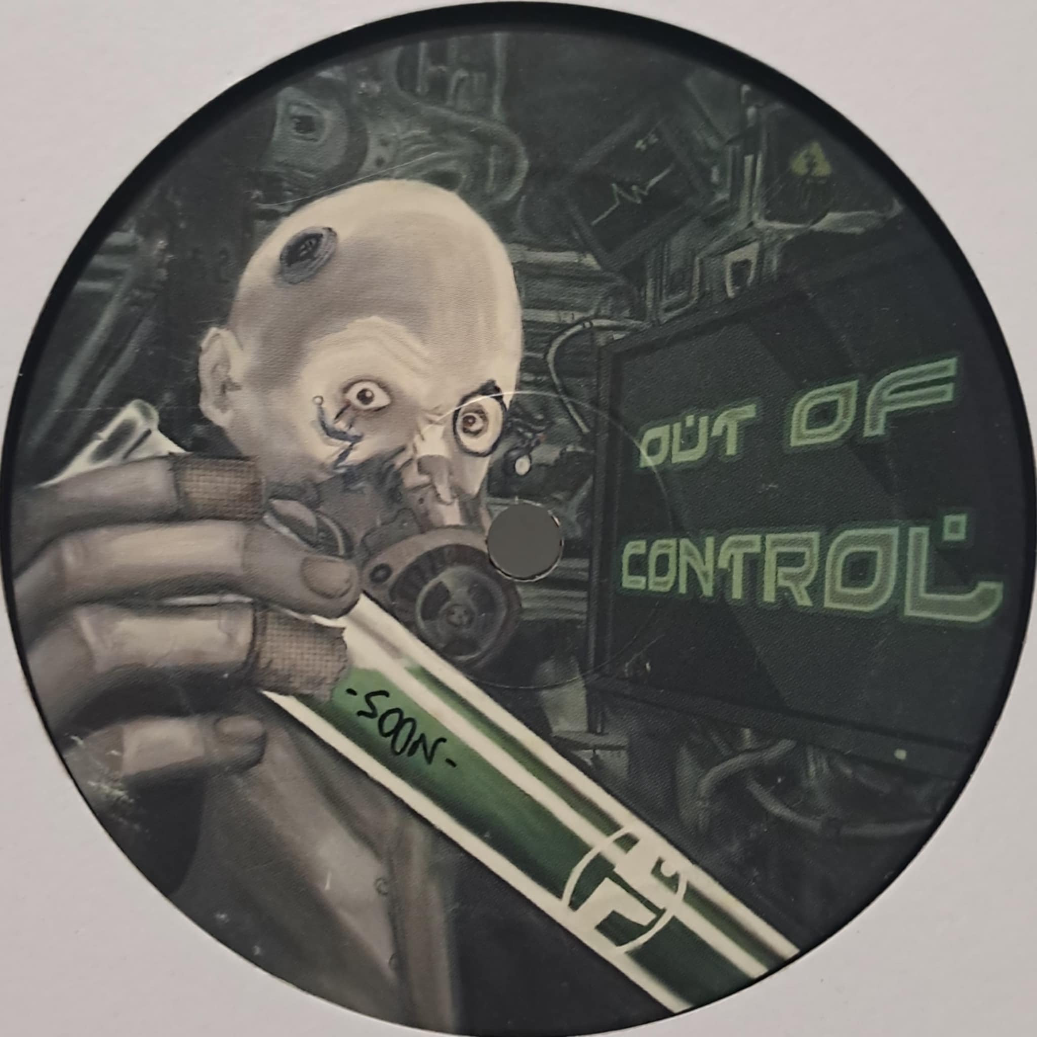 Warning 02 - vinyle hard techno