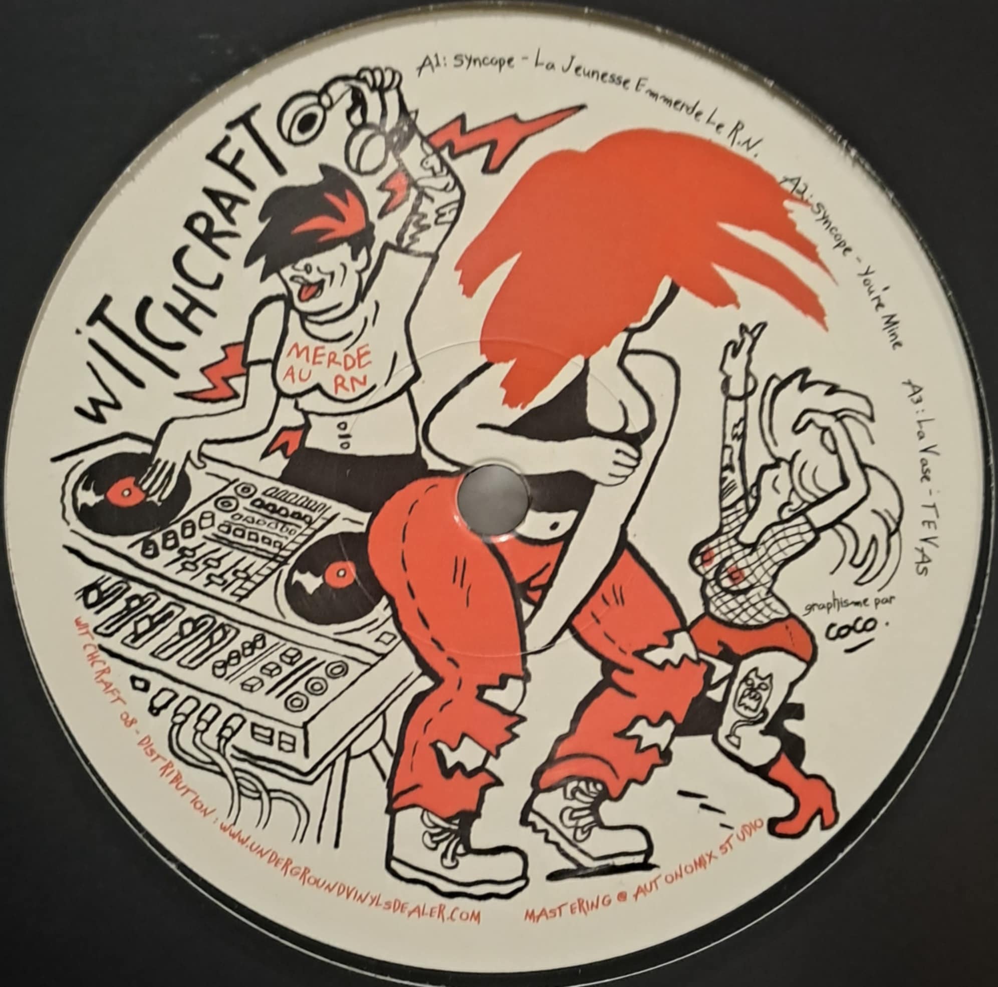 Witchcraft 08 - vinyle freetekno
