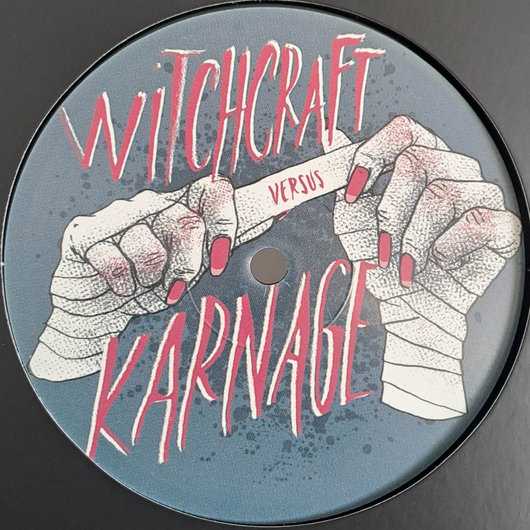 Witchcraft vs Karnage - vinyle hard techno