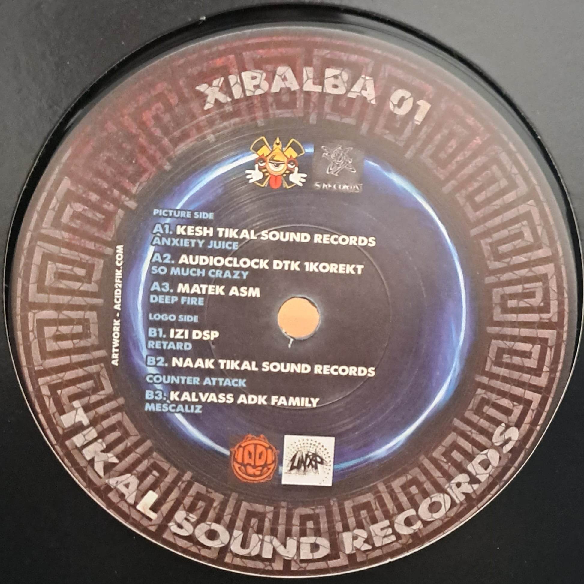Xibalba 01 (dernières copies en stock) - vinyle abstrait