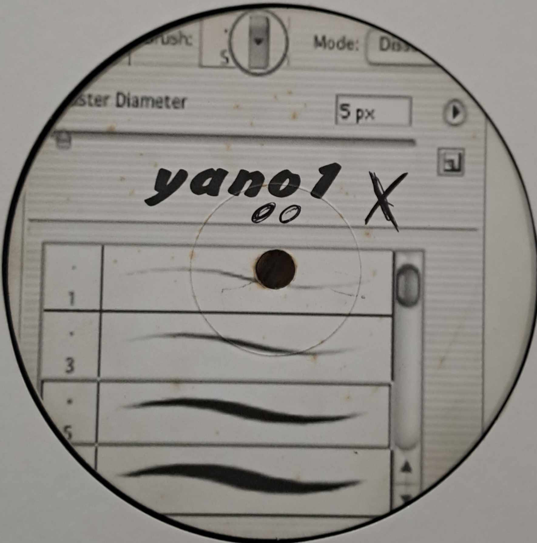 Yano 1 - vinyle hard techno